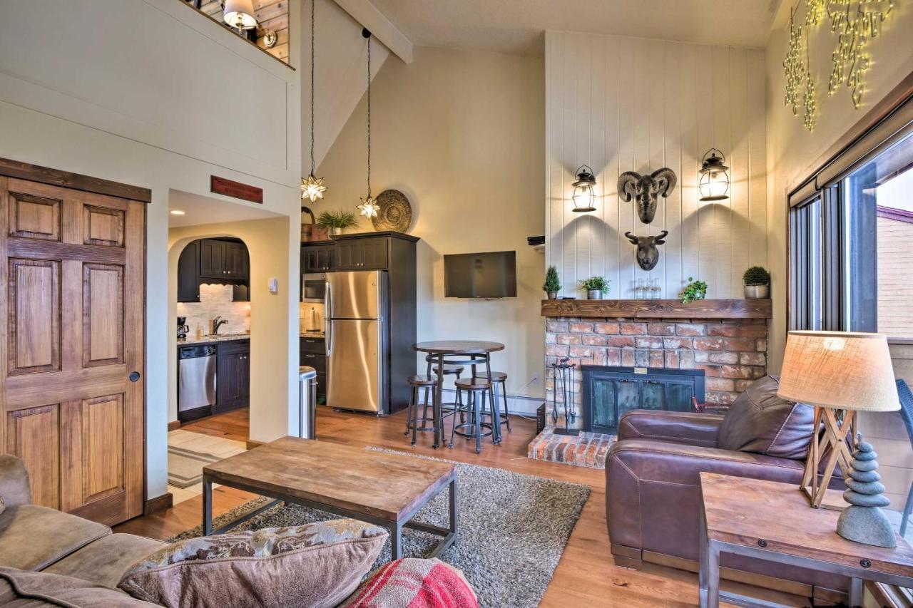 Cozy Breckenridge Condo At Base Of Peak 9! Exterior photo