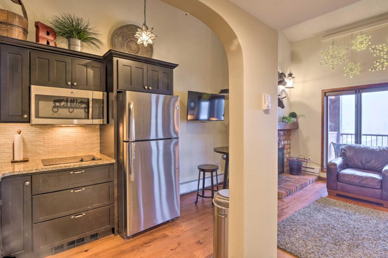 Cozy Breckenridge Condo At Base Of Peak 9! Exterior photo