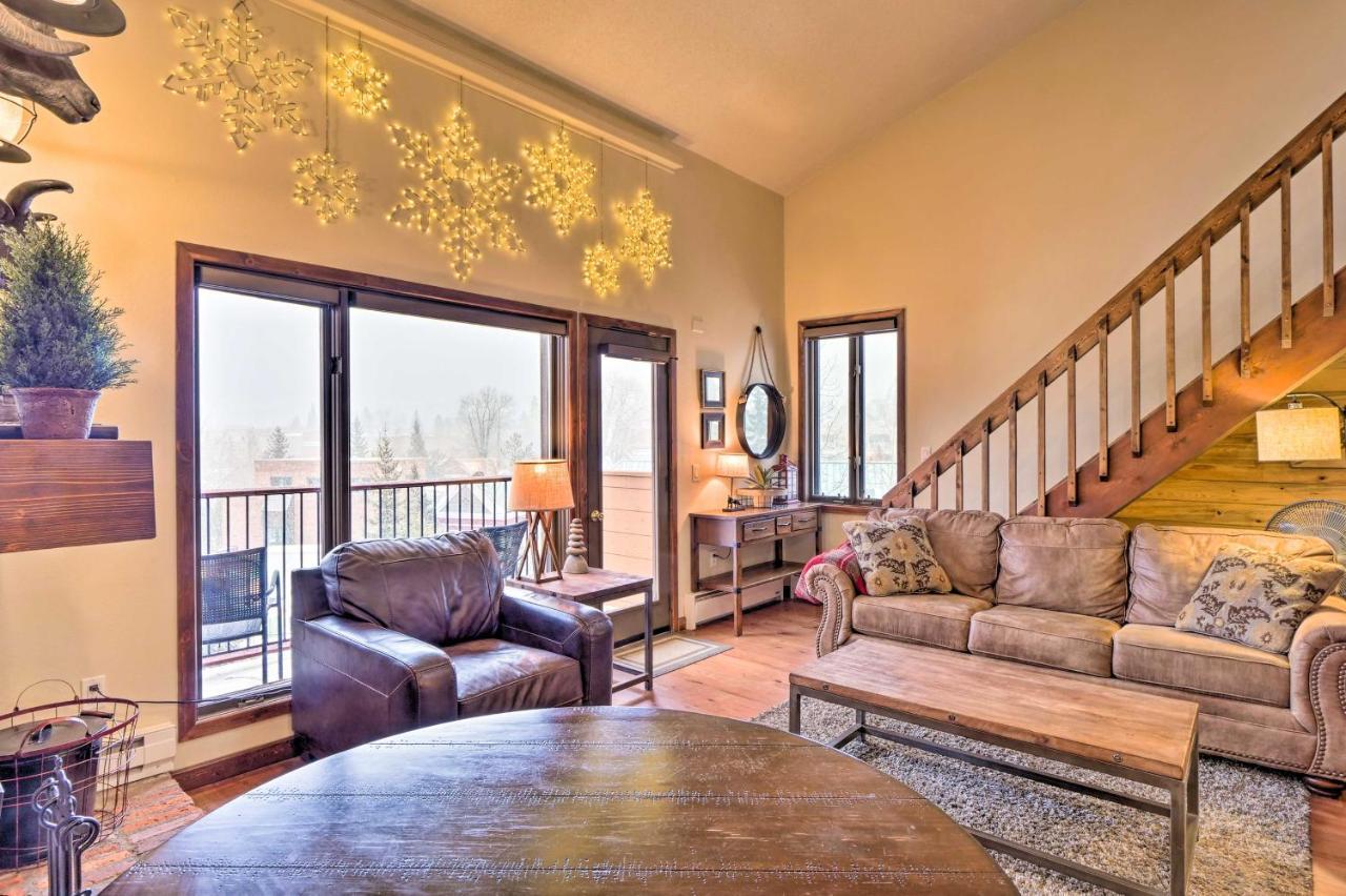 Cozy Breckenridge Condo At Base Of Peak 9! Exterior photo