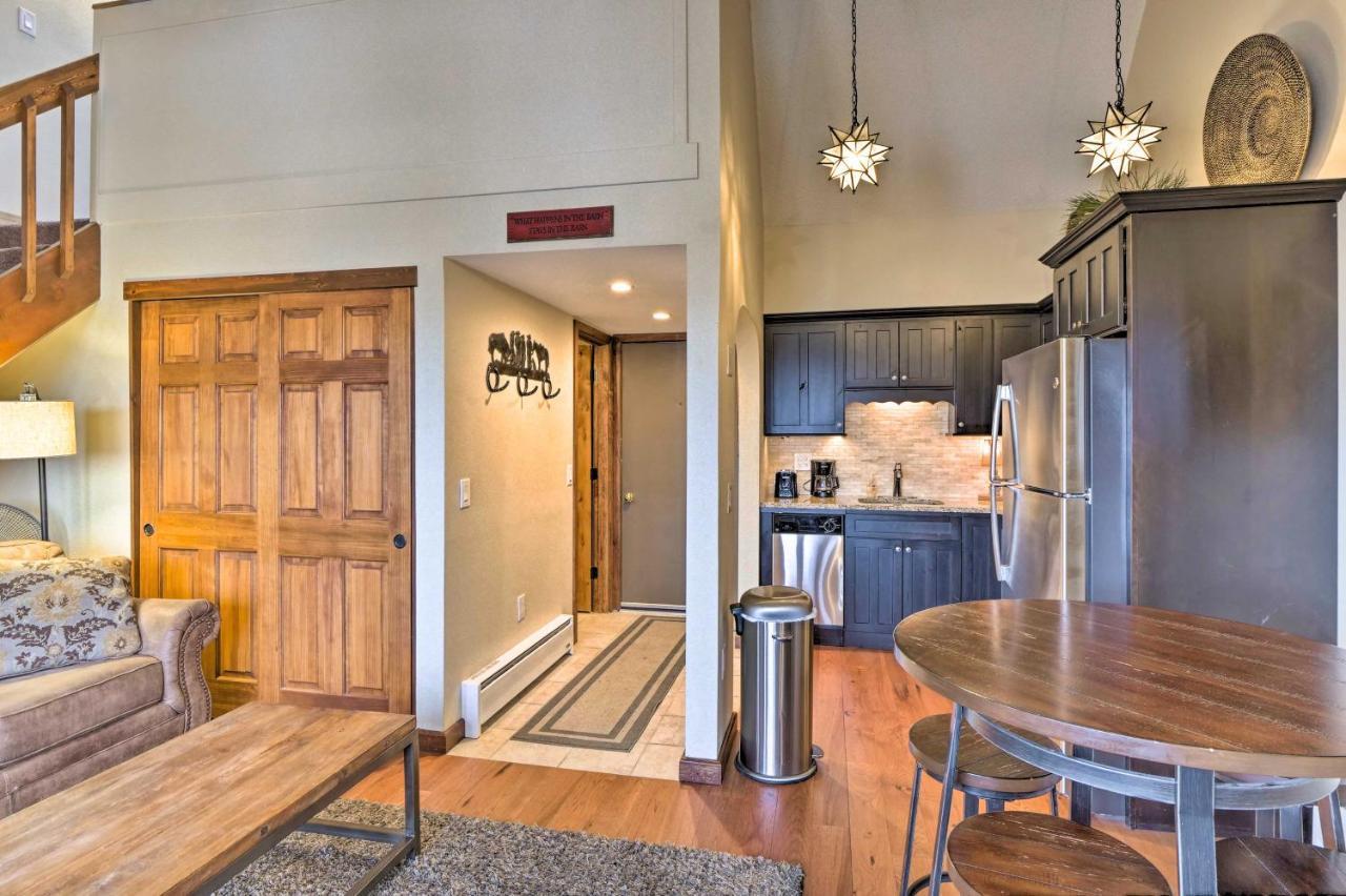 Cozy Breckenridge Condo At Base Of Peak 9! Exterior photo