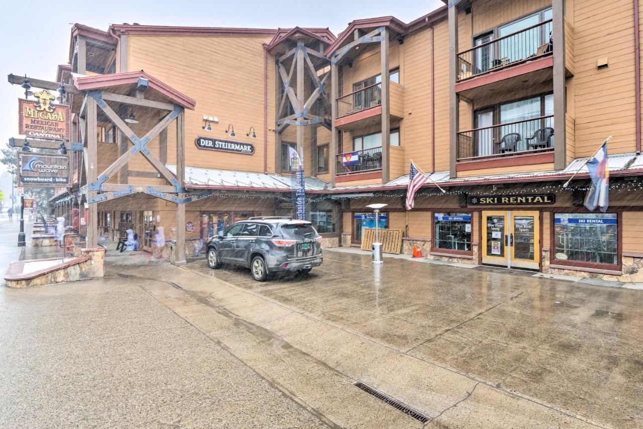 Cozy Breckenridge Condo At Base Of Peak 9! Exterior photo