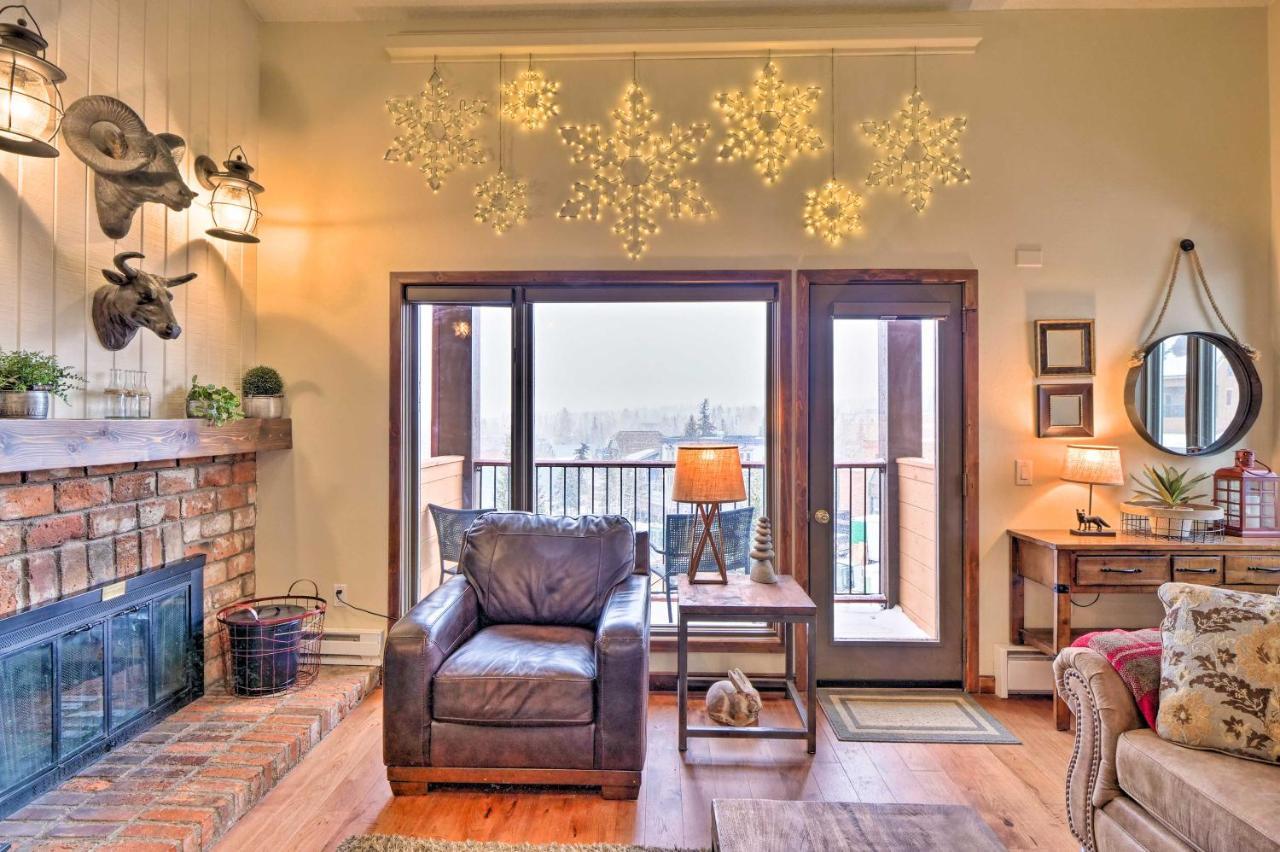 Cozy Breckenridge Condo At Base Of Peak 9! Exterior photo