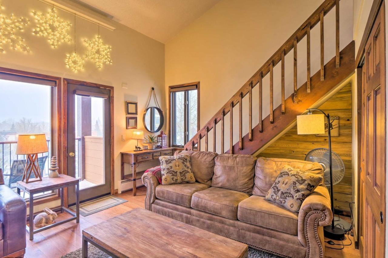 Cozy Breckenridge Condo At Base Of Peak 9! Exterior photo